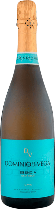 13,95 € 免费送货 | 白起泡酒 Dominio de la Vega Esencia Etiqueta Azul 半干半甜 D.O. Cava