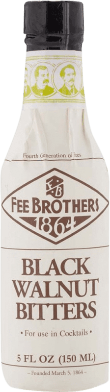 Envío gratis | Schnapp Fee Brothers Black Walnut Estados Unidos Botellín 15 cl