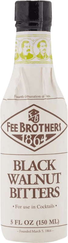 Envoi gratuit | Schnaps Fee Brothers Bitters États Unis Petite Bouteille 15 cl Black Walnut — Noyer Noir