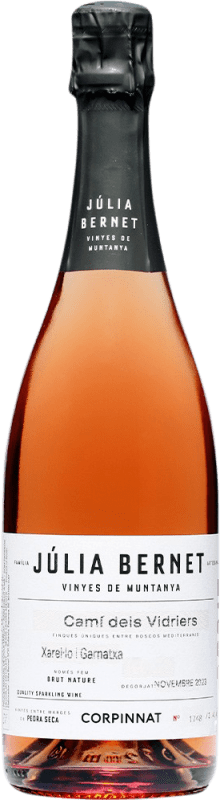 36,95 € Free Shipping | Rosé Sparkling Wine Júlia Bernet Brut Nature Corpinnat