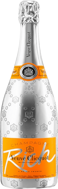 137,95 € Бесплатная доставка | Белое игристое Veuve Clicquot A.O.C. Champagne бутылка Магнум 1,5 L