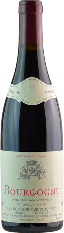 Бесплатная доставка | Красное вино René Fleurot A.O.C. Bourgogne Бургундия Франция Pinot Black 75 cl