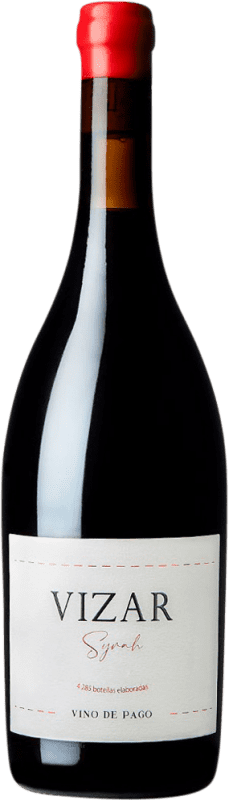 Бесплатная доставка | Красное вино Vizar I.G.P. Vino de la Tierra de Castilla y León Кастилия-Леон Испания Syrah 75 cl