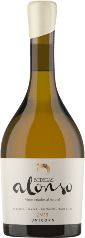 Envío gratis | Vino blanco Alonso Bajo Velo 2M15 Crianza Andalucía y Extremadura España 75 cl