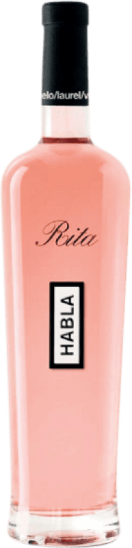 193,95 € Envio grátis | Vinho rosé Habla Rita Rose Jovem A.O.C. Côtes de Provence Garrafa Jéroboam-Duplo Magnum 3 L