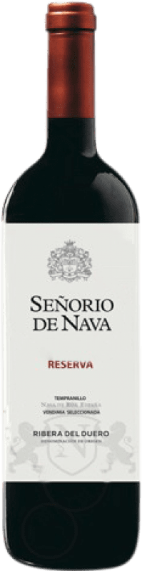 Envoi gratuit | Vin rouge Señorío de Nava Réserve D.O. Ribera del Duero Castille et Leon Espagne Bouteille Magnum 1,5 L