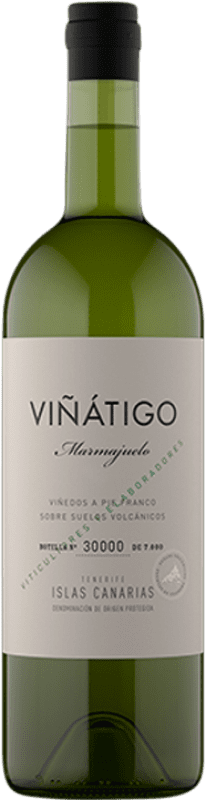 Envoi gratuit | Vin blanc Viñátigo Crianza Iles Canaries Espagne Marmajuelo 75 cl