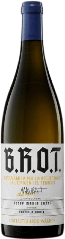 Envío gratis | Vino blanco BROT Maurat Crianza D.O. Penedès Cataluña España 75 cl