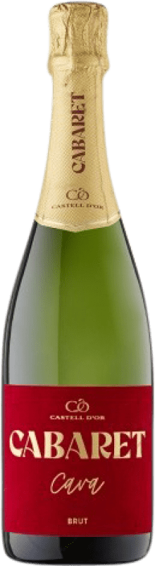 16,95 € | Vin blanc Castell d'Or Cabaret Brut Jeune D.O. Cava Catalogne Espagne Bouteille Magnum 1,5 L