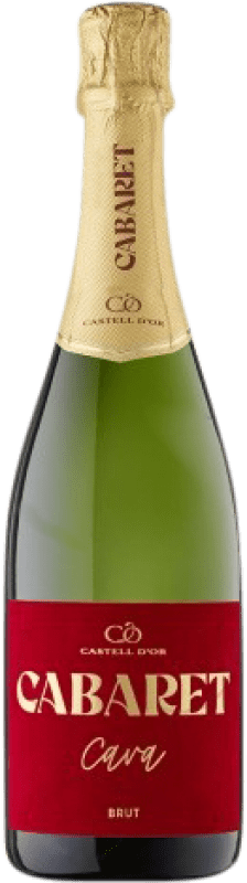 99,95 € | Vin blanc Castell d'Or Cabaret Brut Jeune D.O. Cava Catalogne Espagne Bouteille Jéroboam-Double Magnum 3 L