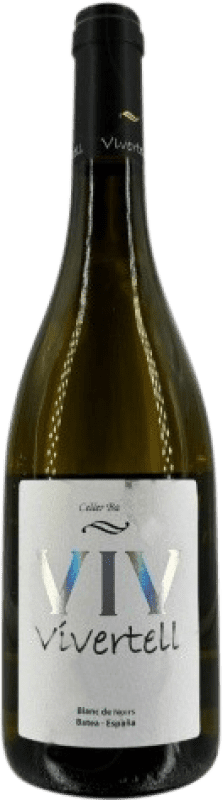 12,95 € 送料無料 | 白ワイン Celler de Batea Vivertell Blanco 若い D.O. Terra Alta