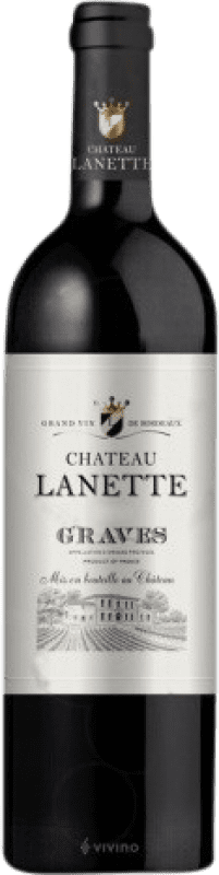 Envío gratis | Vino Tinto Château Lanette Crianza A.O.C. Bordeaux Burdeos Francia 75 cl