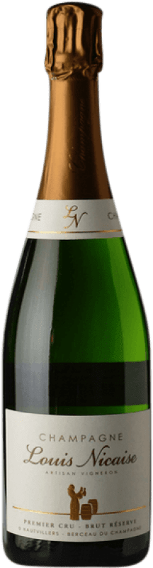 34,95 € | Белое вино Louis Nicaise брют Гранд Резерв A.O.C. Champagne шампанское Франция 75 cl