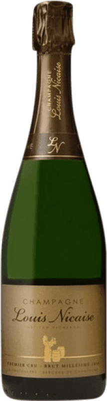 Envío gratis | Vino blanco Louis Nicaise Millésimé Brut Gran Reserva A.O.C. Champagne Champagne Francia 75 cl