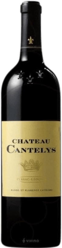 Free Shipping | Red wine Château Cantelys Aged A.O.C. Bordeaux Bordeaux France Merlot, Cabernet Sauvignon Magnum Bottle 1,5 L