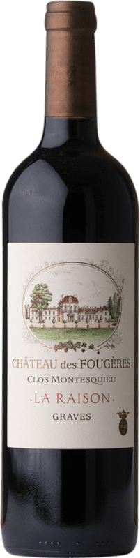 Spedizione Gratuita | Vino Rosso Château des Fougères La Raison Clos Montesquieu Crianza — Invecchiato in Botte I.G. Vinho Verde Portogallo 75 cl