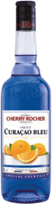 Free Shipping | Spirits Cherry Rocher Curaçao Bleu France 70 cl