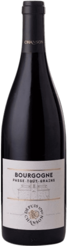 Free Shipping | Red Wine Domaine Chanson Passe Tout Grains Crianza — Aged A.O.C. Bourgogne Burgundy France 75 cl