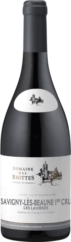 Envío gratis | Vino Tinto Domaine des Riottes. Les Lavières 1er Premier Cru Crianza A.O.C. Savigny-lès-Beaune Borgoña Francia 75 cl
