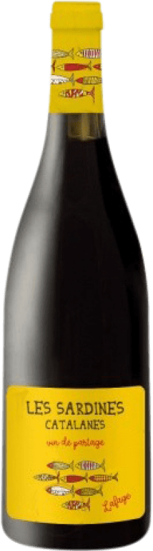 Envío gratis | Vino Tinto Domaine Lafage Les Sardines Catalanes Joven I.G.P. Vin de Pays Côtes Catalanes Languedoc-Roussillon Francia 75 cl