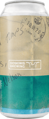 Envio grátis | Cerveja Doskiwis Sunny Nelson Pale Ale Catalunha Espanha Lata Média 50 cl