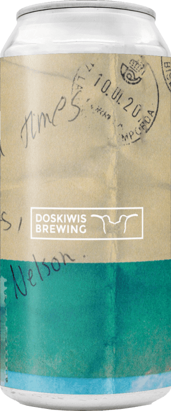 Spedizione Gratuita | Birra Doskiwis Sunny Nelson Pale Ale Catalogna Spagna Lattina 50 cl