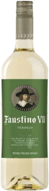 Envoi gratuit | Vin blanc Faustino VII Jeune D.O.Ca. Rioja La Rioja Espagne Verdejo 75 cl