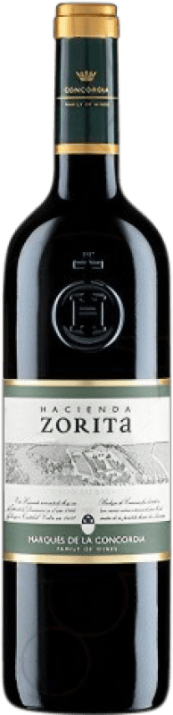 Free Shipping | Red wine Hacienda Zorita Marqués de la Concordia Oak D.O. Arribes Castilla y León Spain 75 cl