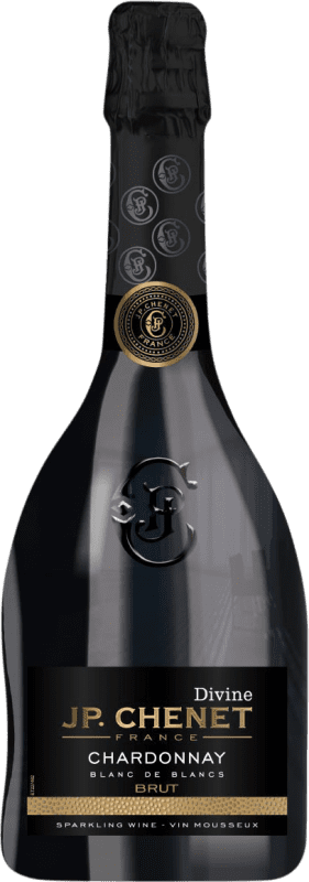 送料無料 | 白ワイン JP. Chenet Divine de Blancs Brut 若い フランス Chardonnay 75 cl