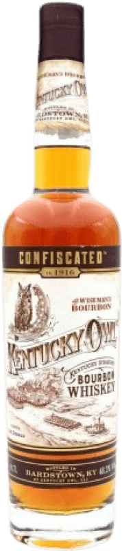 Envoi gratuit | Blended Whisky Kentucky Owl Confiscated États Unis 70 cl