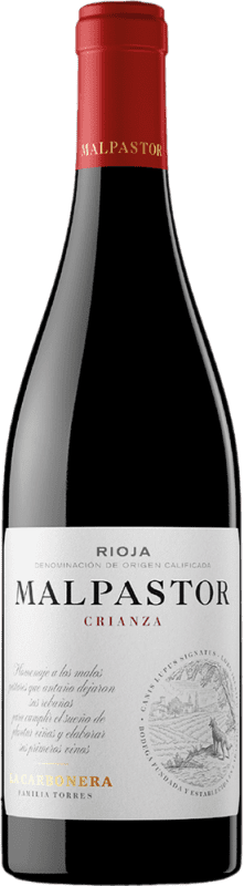 Бесплатная доставка | Красное вино La Carbonera Malpastor Crianza — Крианса D.O.Ca. Rioja Ла-Риоха Испания Бутылка Магнум 1,5 L