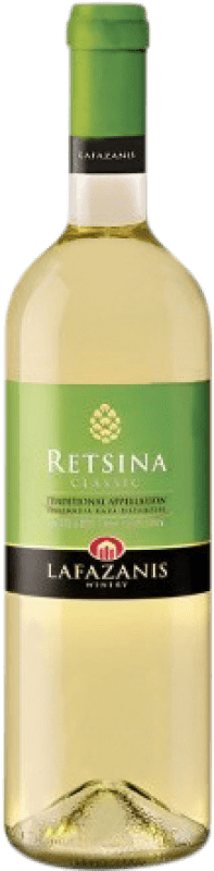 Envío gratis | Vino Blanco Lafazanis. Retsina Joven Grecia 75 cl