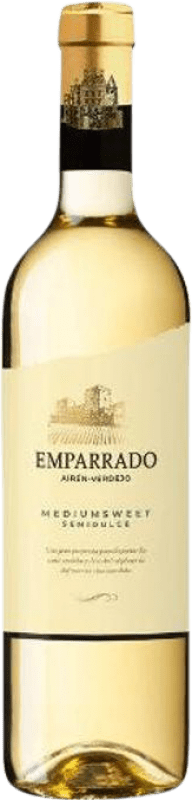 Free Shipping | White wine Malamigo Blanco Semi-Dry Semi-Sweet Young Castilla la Mancha y Madrid Spain 75 cl