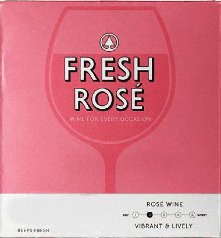 Spedizione Gratuita | Vino Rosato Marie Brizard Fruits and Wine Fraise Rosé — Rosato Francia Bag in Box 3 L