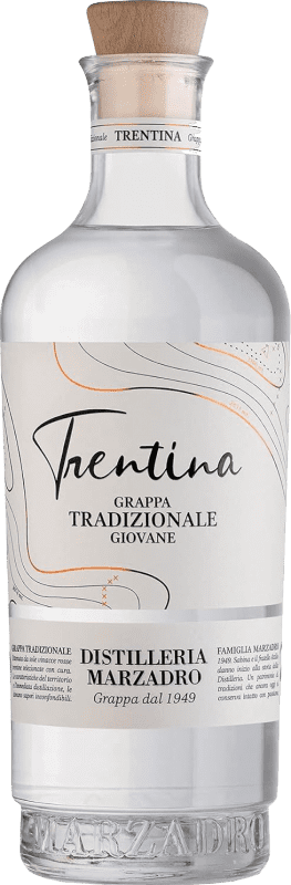 Free Shipping | Grappa Marzadro Trentina Italy Muscat, Chardonnay, Gewürztraminer Miniature Bottle 5 cl