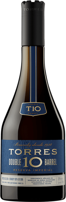 Free Shipping | Brandy Torres Barrel Double Cask Catalonia Spain 10 Years 70 cl