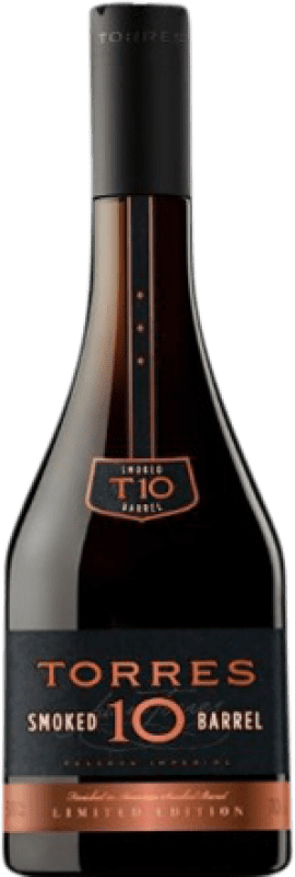 Free Shipping | Brandy Torres 10 Smoked Barrel Catalonia Spain 10 Years 70 cl