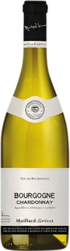 Spedizione Gratuita | Vino bianco Moillard Grivot Crianza A.O.C. Bourgogne Borgogna Francia Chardonnay 75 cl