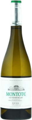 Envio grátis | Vinho Branco Montote Crianza D.O.Ca. Rioja La Rioja Espanha Sauvignon 75 cl Montote Sauvignon Rioja Crianza 75 cl