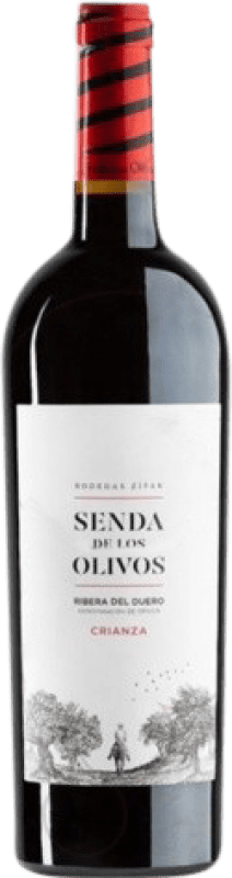Free Shipping | Red wine Pago de Cirsus Senda de los Olivos Aged D.O. Ribera del Duero Castilla y León Spain Magnum Bottle 1,5 L