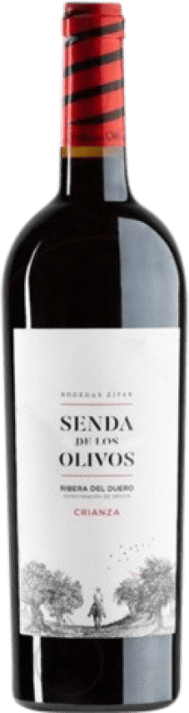 Kostenloser Versand | Rotwein Pago de Cirsus Senda de los Olivos Alterung D.O. Ribera del Duero Kastilien und León Spanien Magnum-Flasche 1,5 L