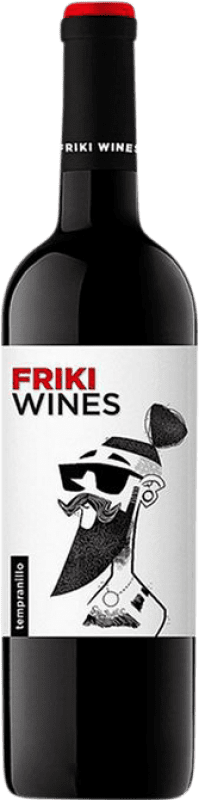 Envoi gratuit | Vin rouge The Freaky Wines Negre Catalogne Espagne Tempranillo 75 cl