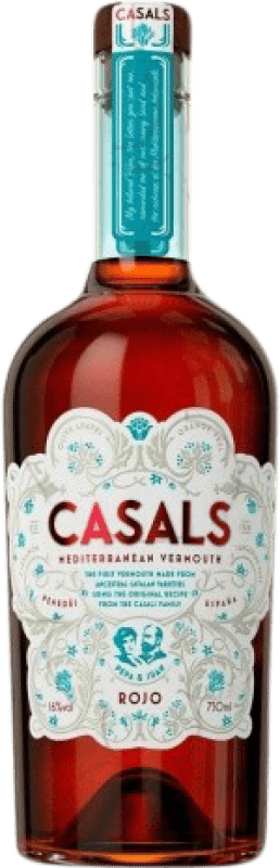 免费送货 | Schnapp Padró Casals Mediterrani Rojo 西班牙 75 cl