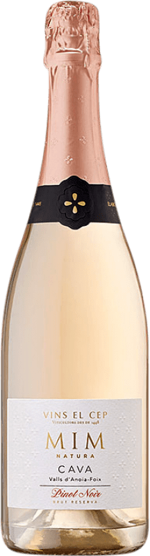 8,95 € Free Shipping | White Wine El Cep Mim Brut Reserve — Aged D.O. Cava Half Bottle 37 cl