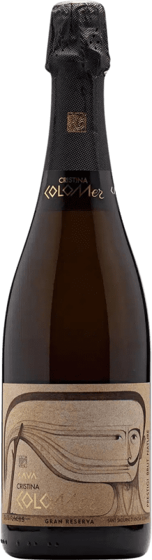 Envio grátis | Vinho branco Vins i Caves Colomer Prestigi Brut Nature Grande Reserva D.O. Cava Catalunha Espanha Pinot Preto, Macabeo, Xarel·lo, Chardonnay, Parellada 75 cl