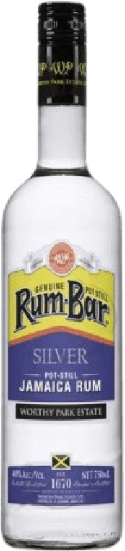 Free Shipping | Rum Worthy Park Bar Silver Jamaica Rum Jamaica 70 cl