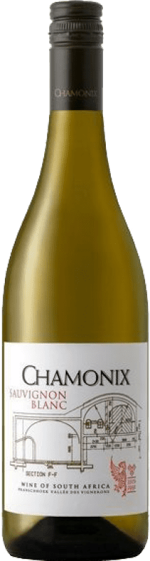 Free Shipping | White wine Chamonix South Africa Sauvignon White 75 cl