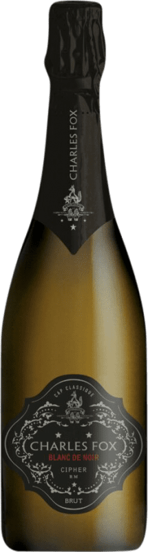 Envoi gratuit | Blanc mousseux Charles Fox Cipher Blanc de Noir A.V.A. Elgin Elgin Valley Afrique du Sud 75 cl