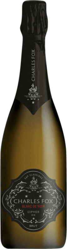 Envoi gratuit | Vin Mousseux Blanc Charles Fox Cipher Blanc de Noirs A.V.A. Elgin Elgin Valley Afrique du Sud 75 cl