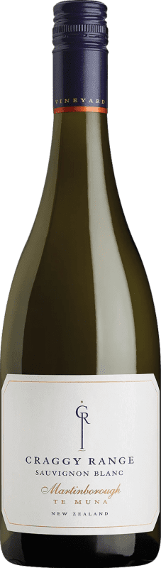 Envío gratis | Vino Blanco Craggy Range Te Muna I.G. Martinborough Martinborough Nueva Zelanda Sauvignon 75 cl